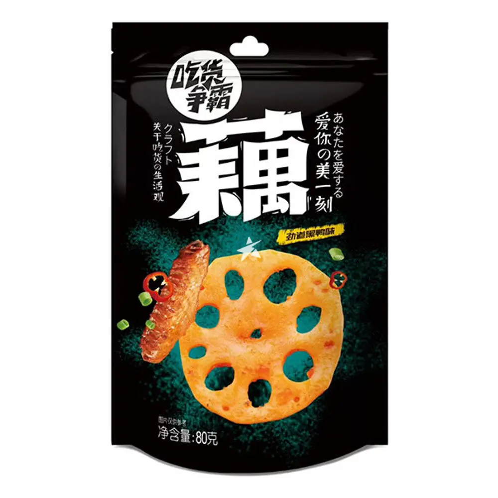 与美 黑鸭味藕片 100g
