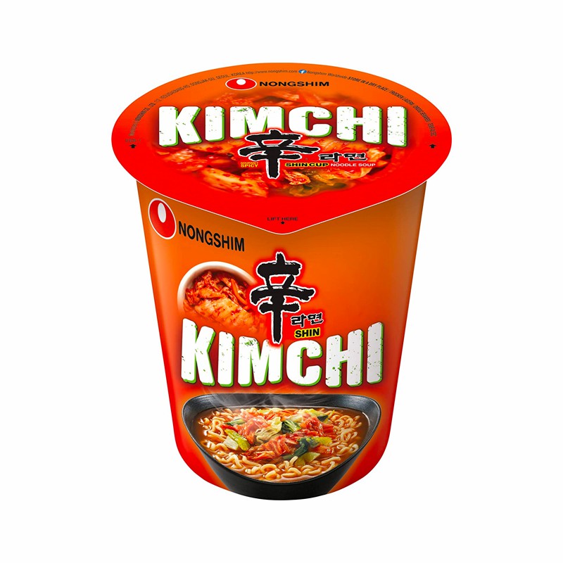 农心 辛拉面 泡菜味 桶装 75g