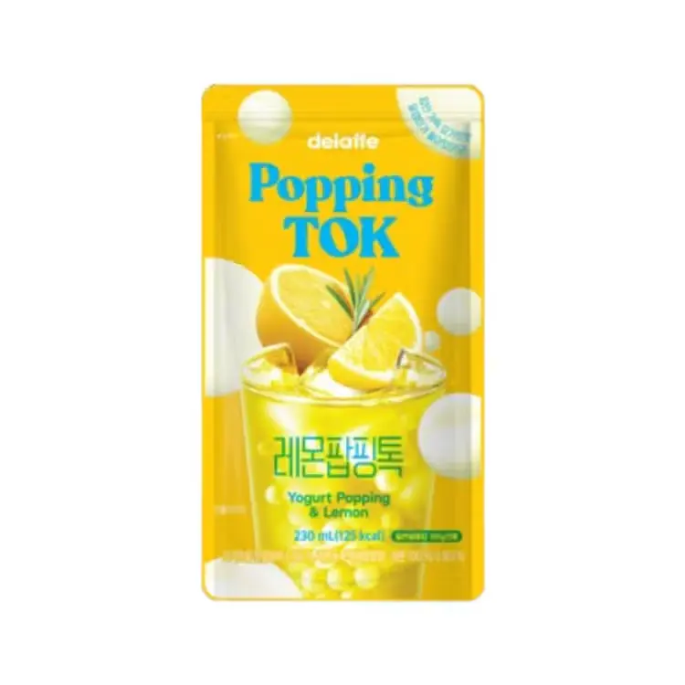 Cu Delaffe  柠檬味爆爆珠饮料 230ml