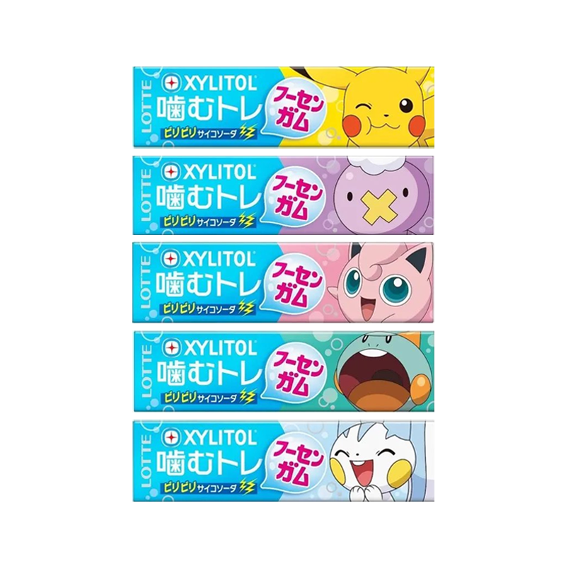 Lotte Xylit Kaugummi Soda-Geschmack (Pokémon) 26g