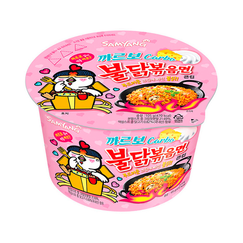 Samyang Carbonara Buldak Ramen (Becher) 105g