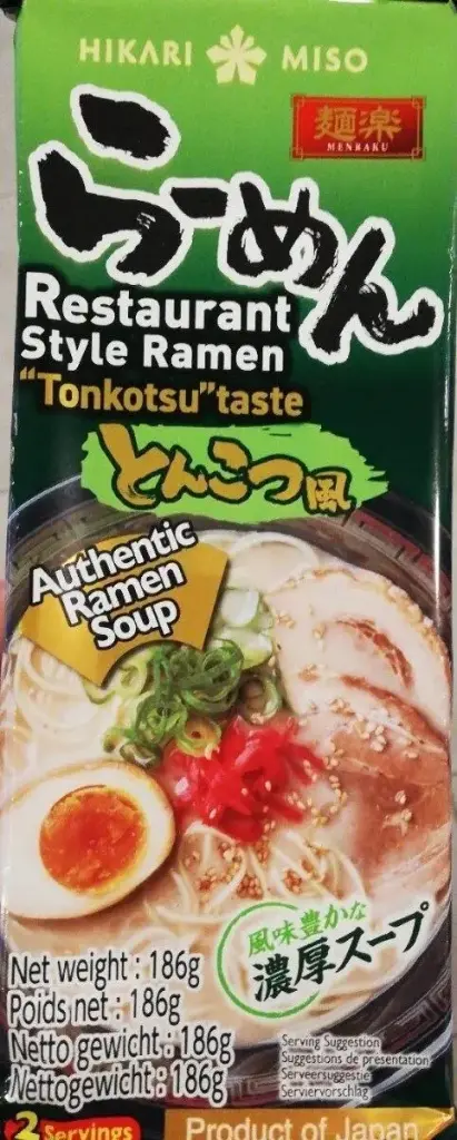 Menraku Ramen Tonkotsu 186g
