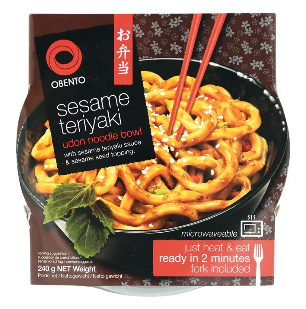 Bento Udon Ndeln Sesam Teriyaki 240g