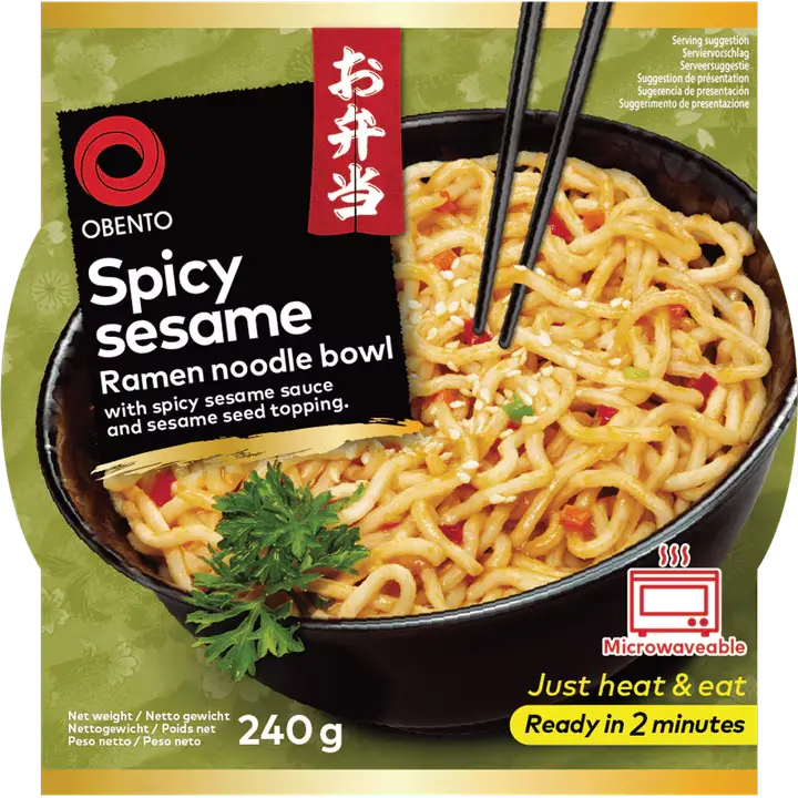 Bento Spicy Mongolian Ramen Nudel Bowl 240g