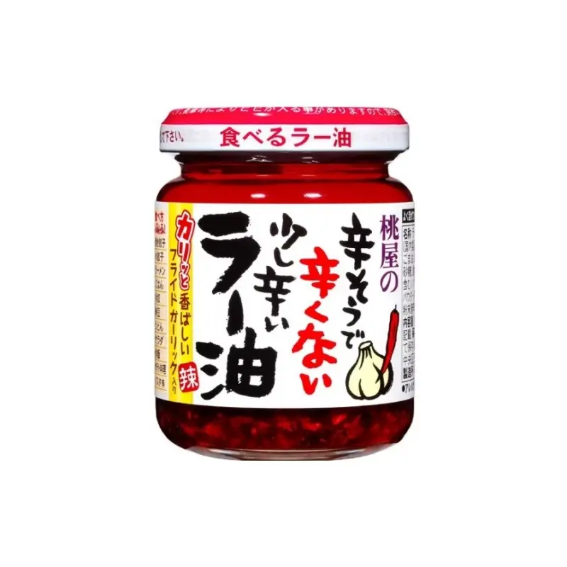 桃屋 日式拌饭辣油 110g