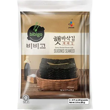 Bibigo Koreanische Algenblätter gewürzt 20g