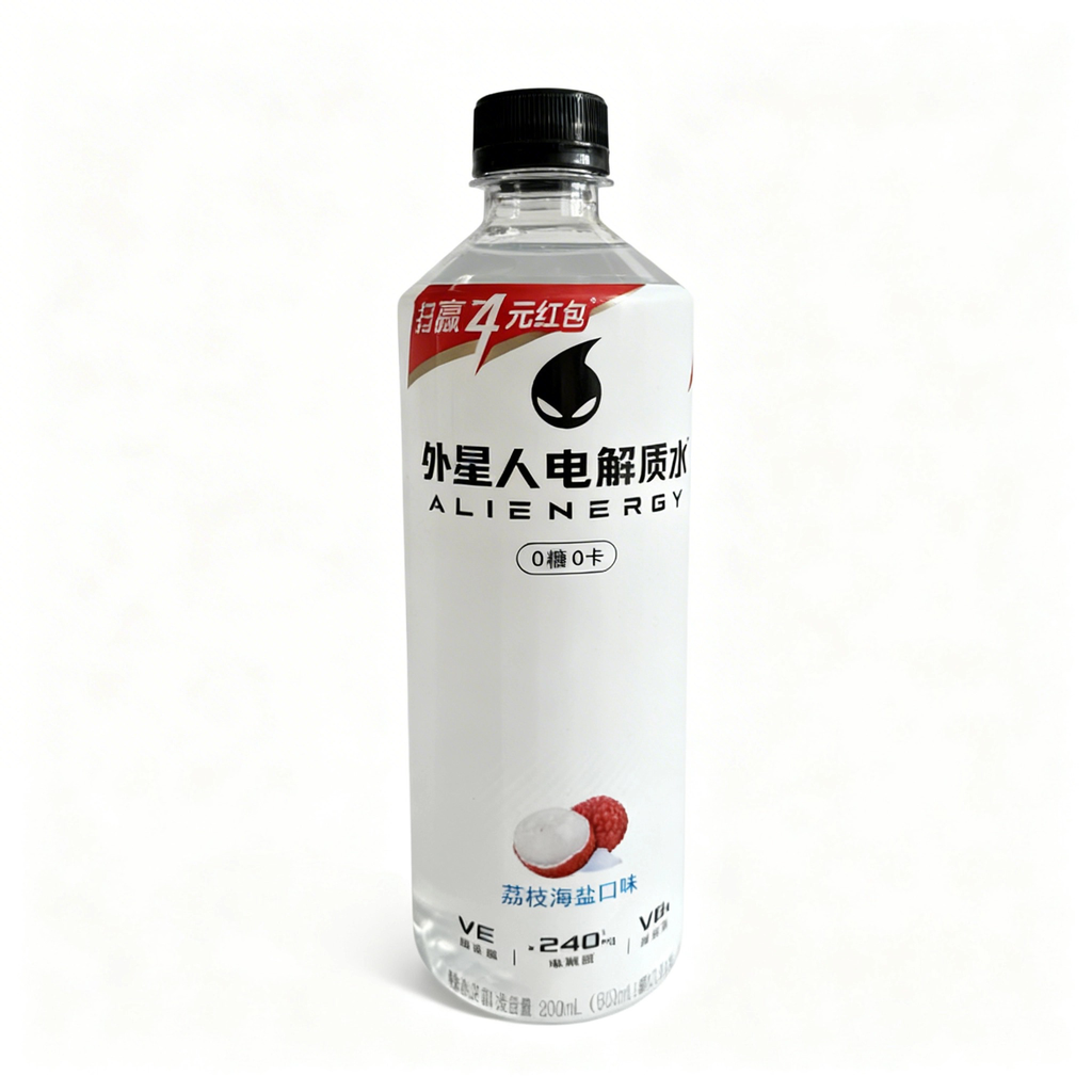 Elektrolytgetränk Litschi & Meersalz 500ml