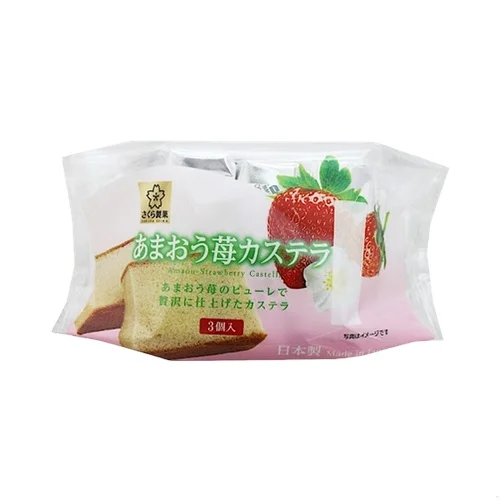 樱花制果 长崎蛋糕 甘王草莓 93g