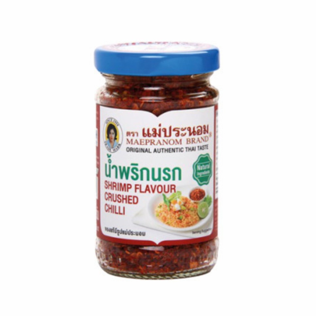Maepranom Brand Shrimp Flavour Crushed Chilli 67g