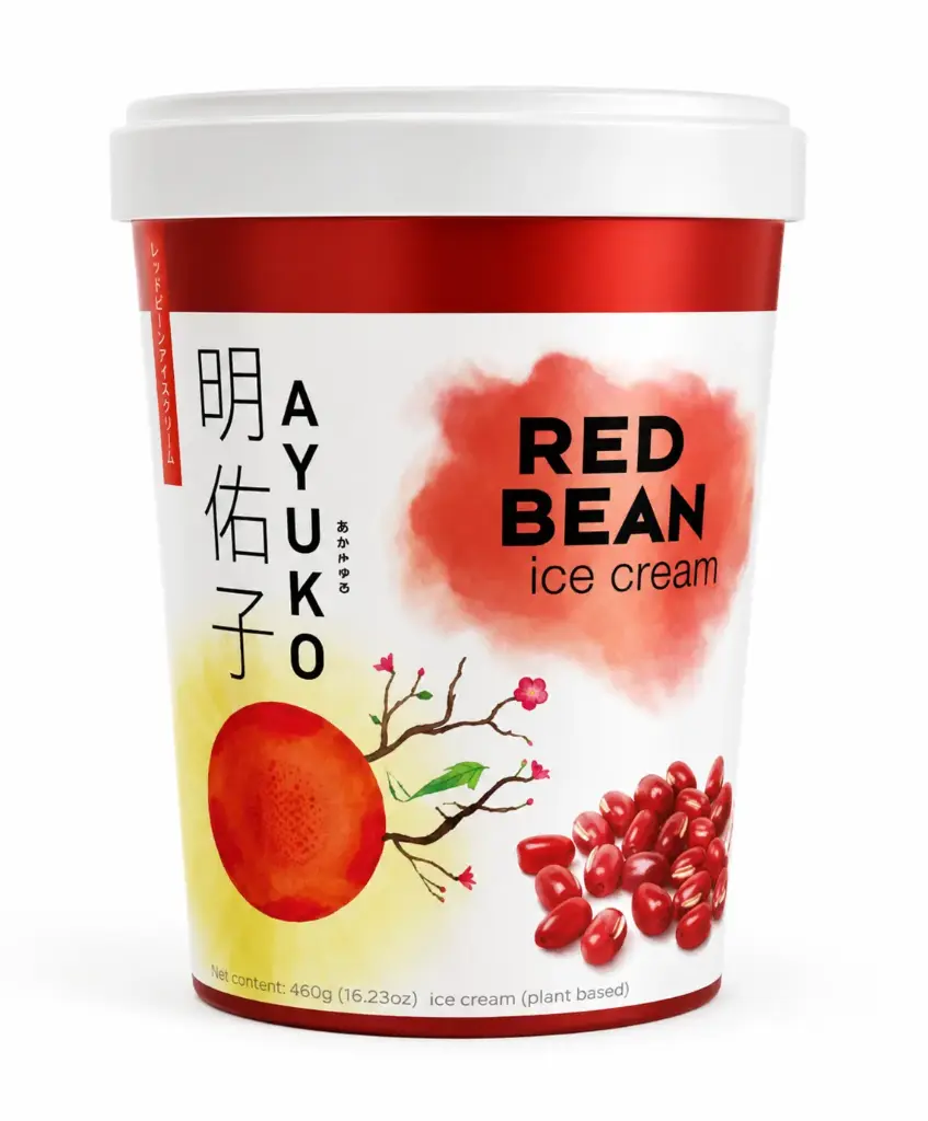 明佑子 红豆冰淇淋 500ml