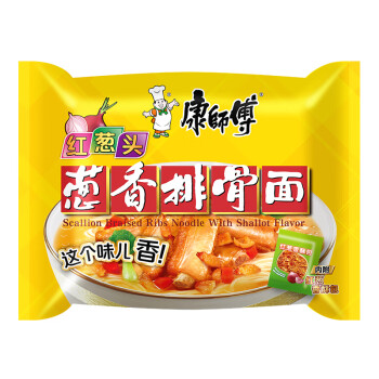 康师傅 葱香排骨面 104g