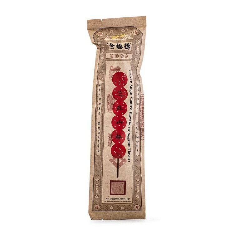 QUANFUDE Hawthorn Fruit Candied Sesame 75g