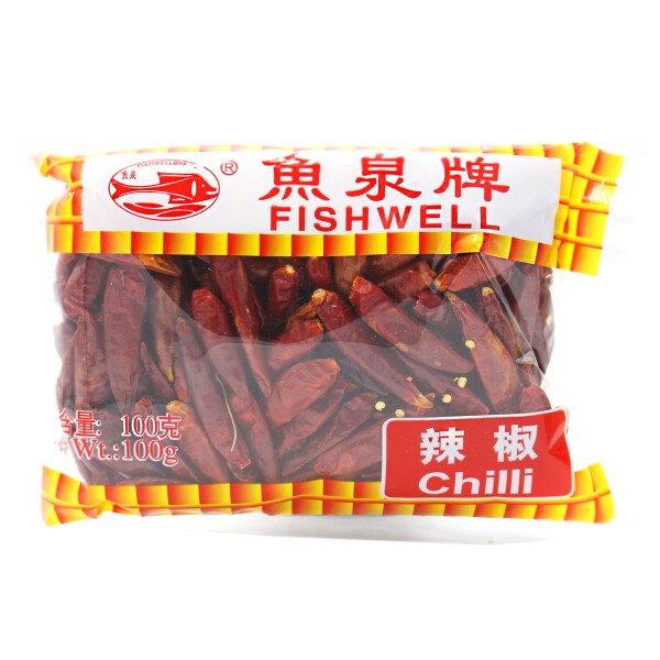 Yuquan Getrocknete Chilischoten 100g
