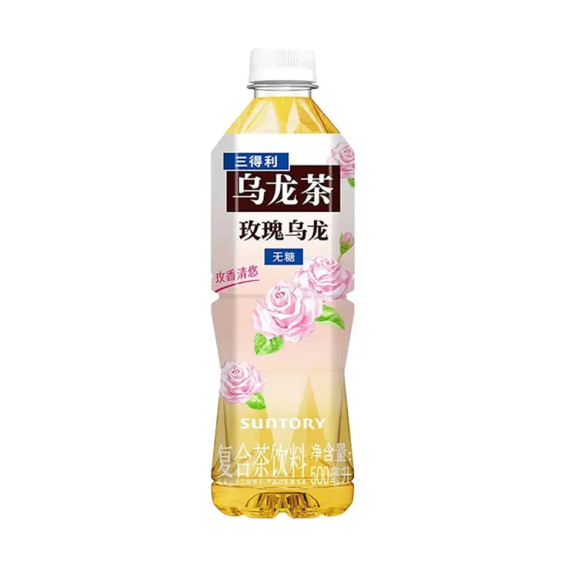 Oolong-Tee mit Rose (zuckerfrei) 500ml