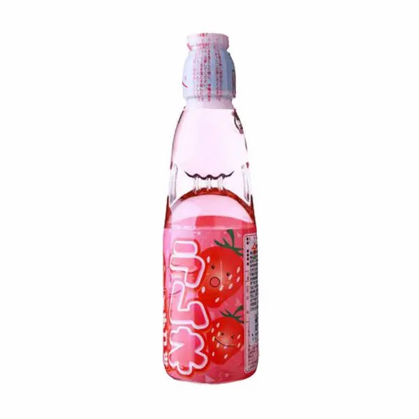 HATA 弹珠汽水 草莓 200ml
