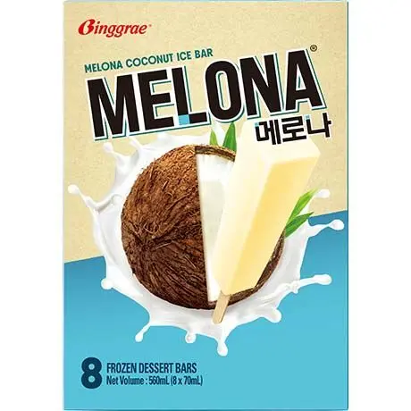 Melona 椰子冰淇淋 8X70ml