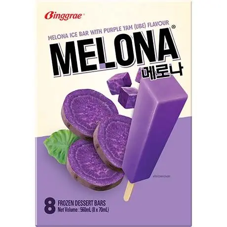Melona 紫薯冰淇淋 8X70ml