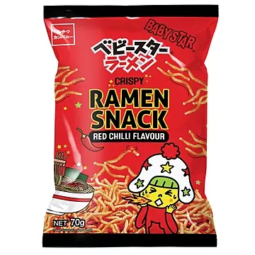 Baby Star 日本干脆面 辣味 70g
