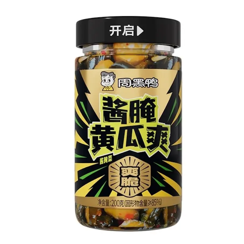 周黑鸭 酱腌黄瓜爽 200g