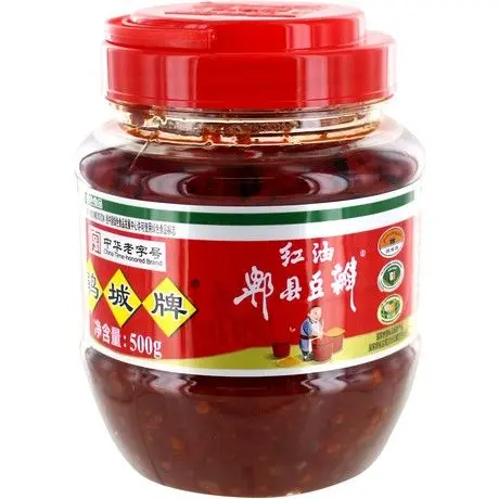 Juan Cheng Brand Red Oil Doubanjiang (Jar) 500g