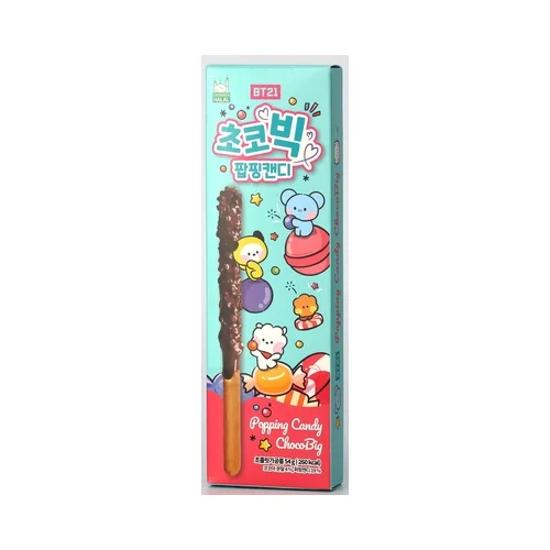 BT21 Schokoladen-Keksstange Knisterbrause 54g