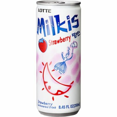 Lotte Milkis Strawberry 250ml