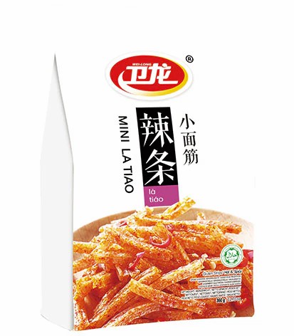"Latiao" spicy wheat gluten snacks 13x27g