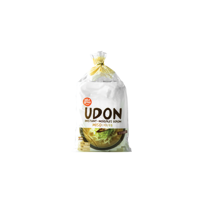 Allgroo Udong Noodles Miso 690g