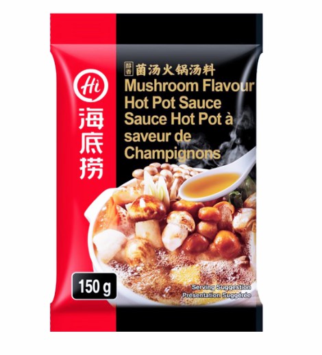 Haidilao Pilz-Hotpot-Suppenbasis 150g