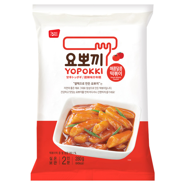 YOUNgPOONg Yopokki Tteokbokki sweet and spicy 280g