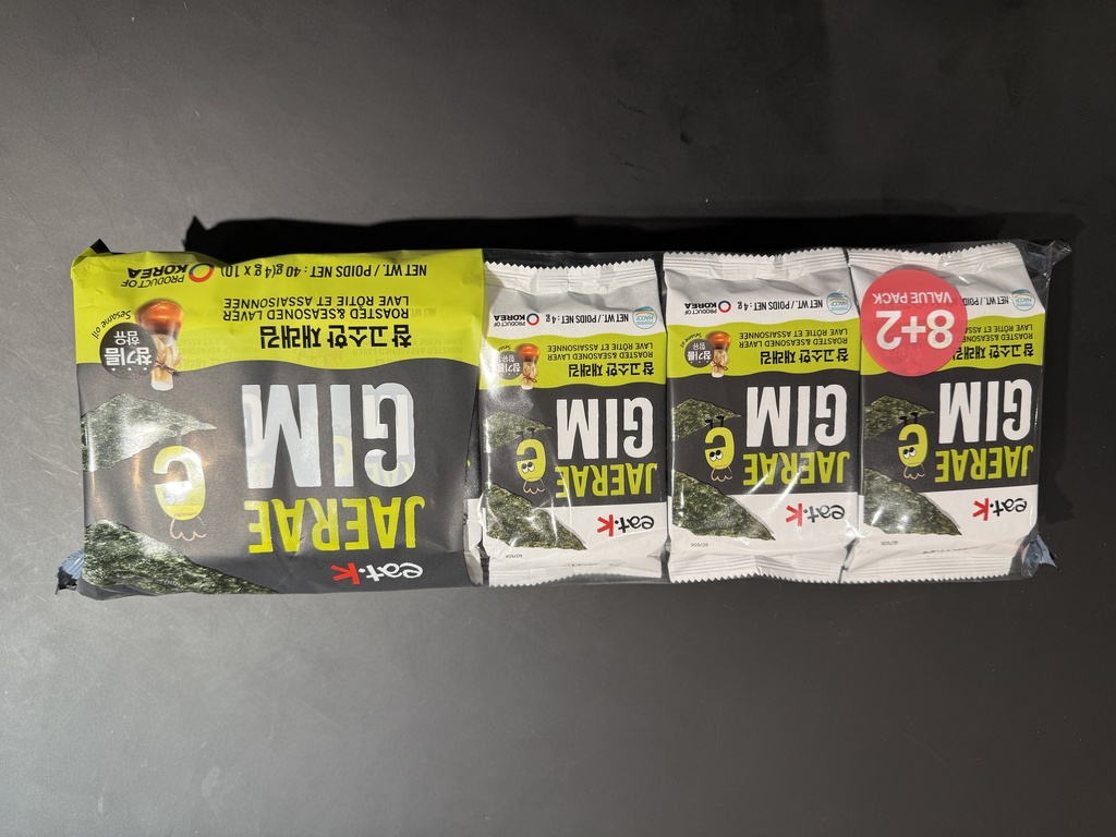 Eat-k Seaweed Snack 10 x 4g