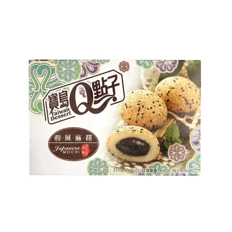 Mochi with sesame and coconut flakes 210g