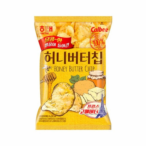 Haitai Potato Chips Honey Butter 60g