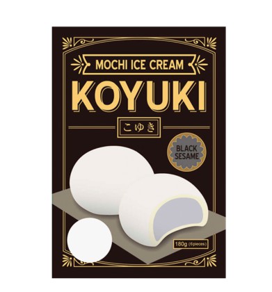Koyuki Mochi Sesame 180g