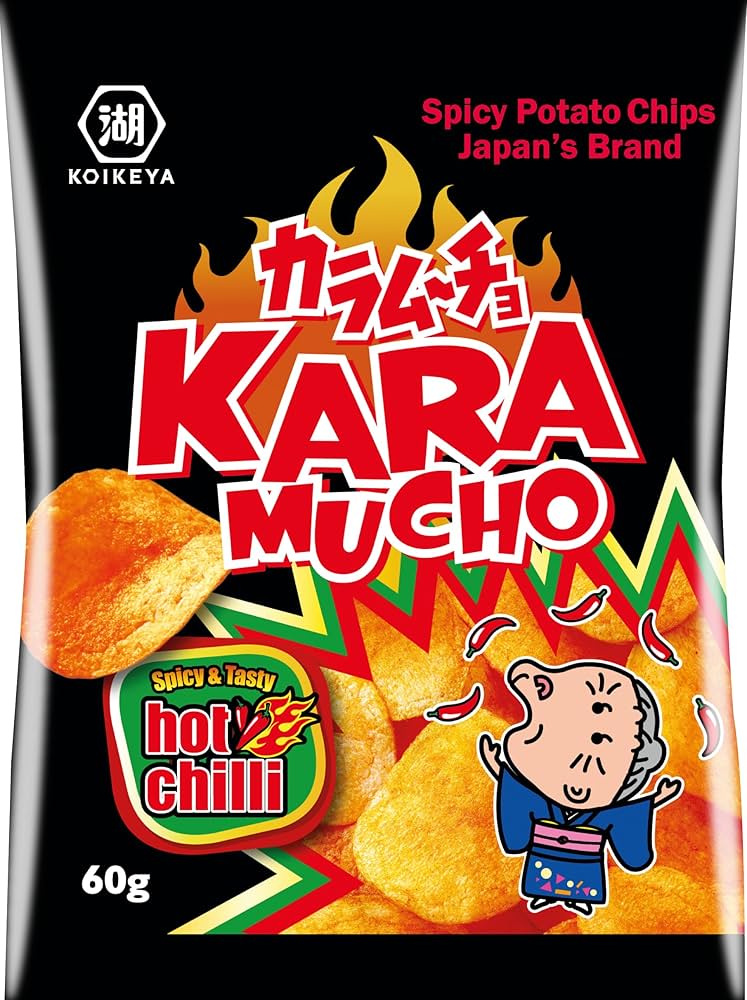 Karamucho   Karamucho Karamucho Potato Chips Ridge Cut 60g