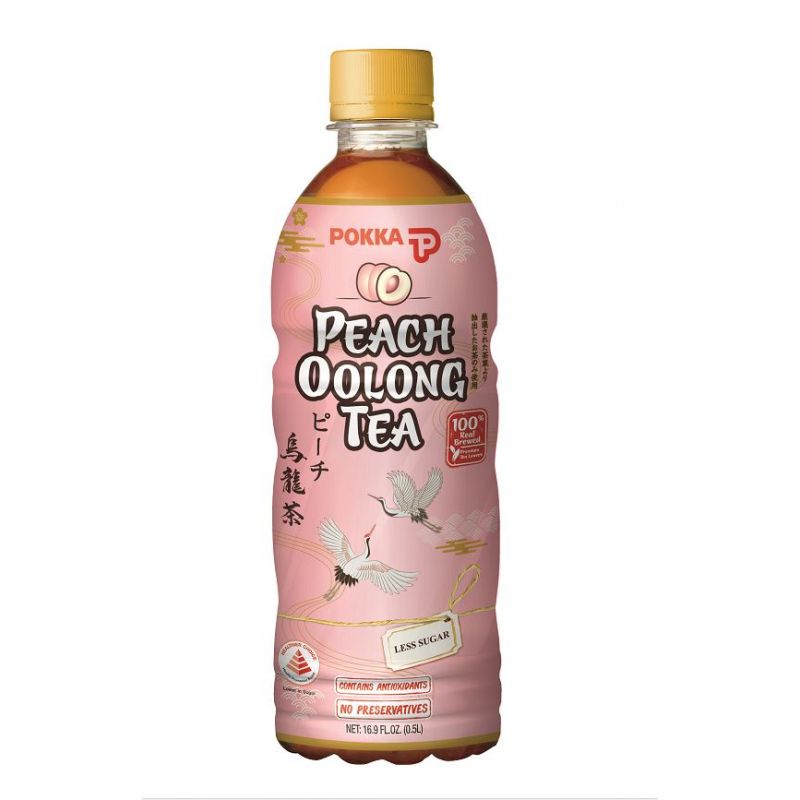 日式蜜桃乌龙茶 501ml