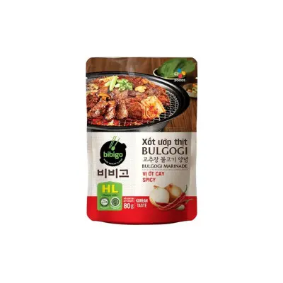 Bibigo Koreanische Würzige Bulgogi-BBQ-Sauce 120g