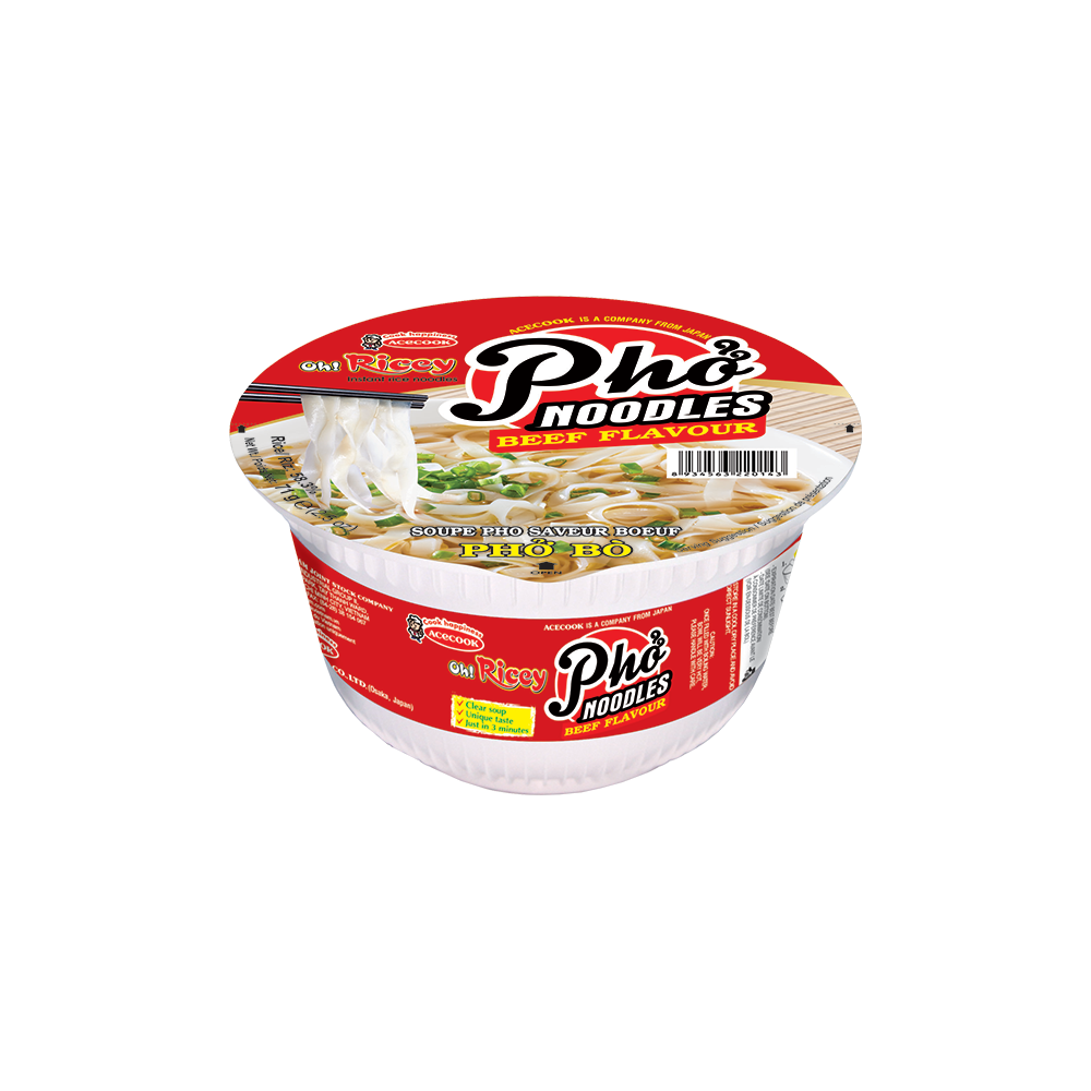 ACECOOK Instant Pho mit Rindgeschmack 71g