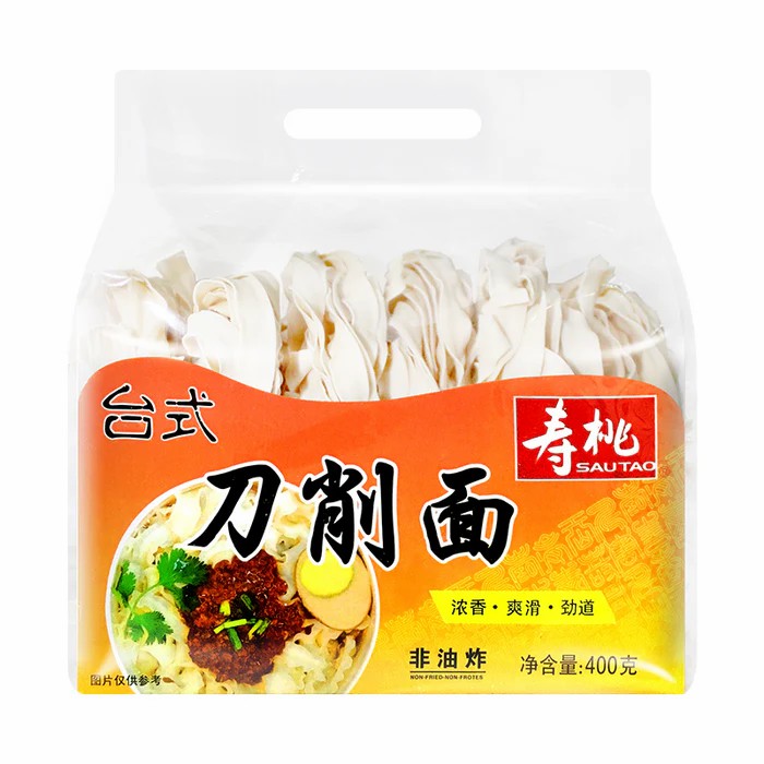 寿桃台式刀削面 400g