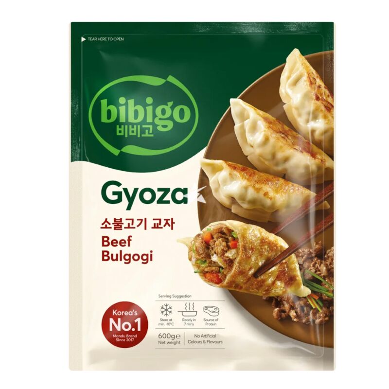 Bibigo Gyoza Beef Bulgogi & Vegetables 600g