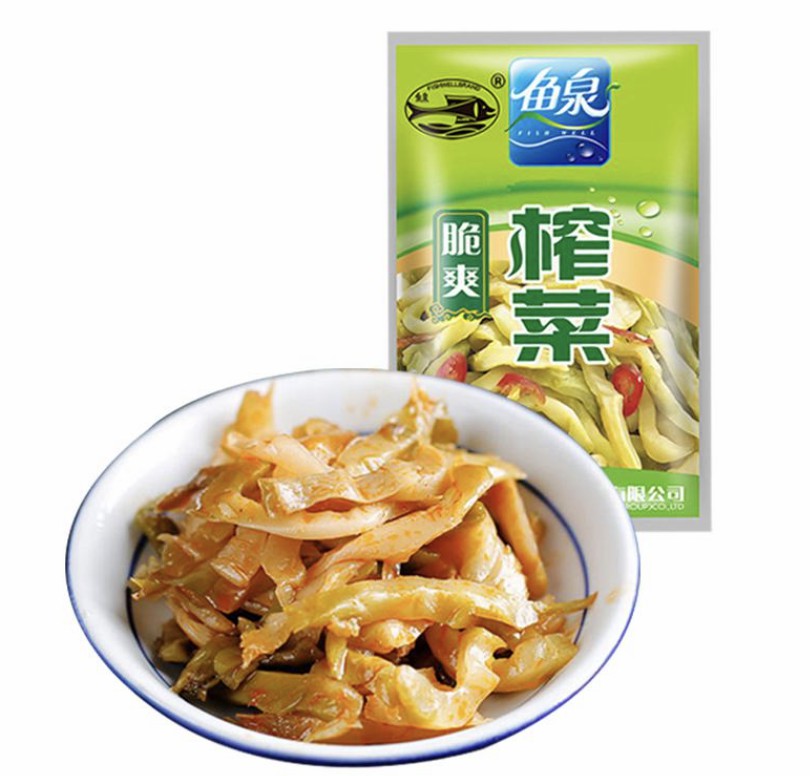 Yuquan Crisp Pickled Mustard Stem 158g