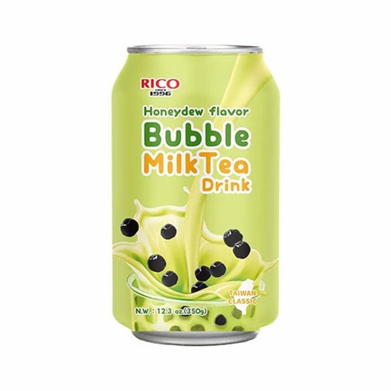 RICO Bubble Milk Tea Drinks Honeydew Melon 350ml