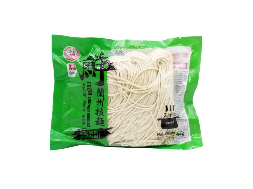 Zhanglisheng Lanzhou Hand-Pulled Noodles – Green Pack 400g