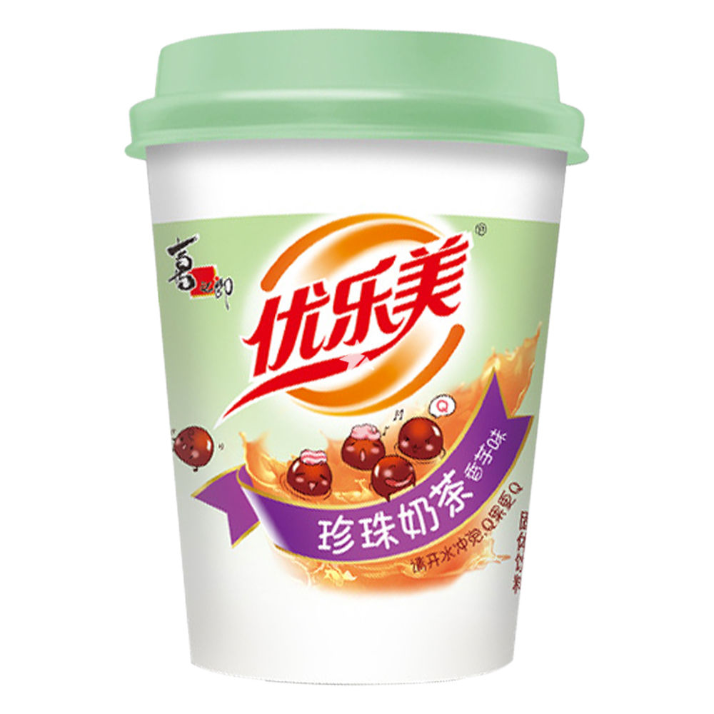 Instant Milchtea mit Tapioca Pearl Taro    70g