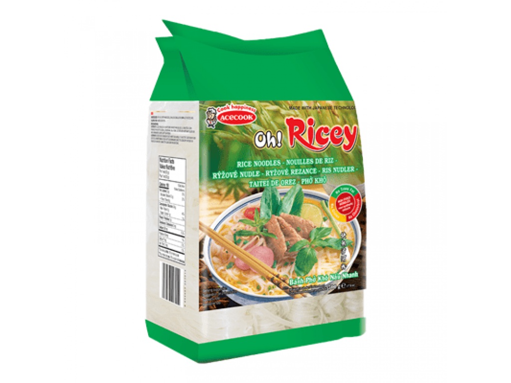 Acecook Instant Rice Noodles – Green Pack 500g