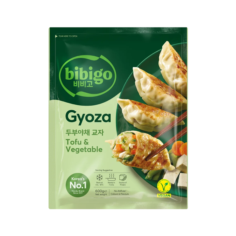 Bibigo Gyoza Tofu & vegetables 600g