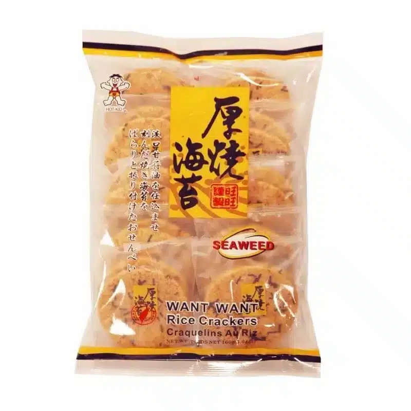 Rice crackers with seaweed flavor 160g