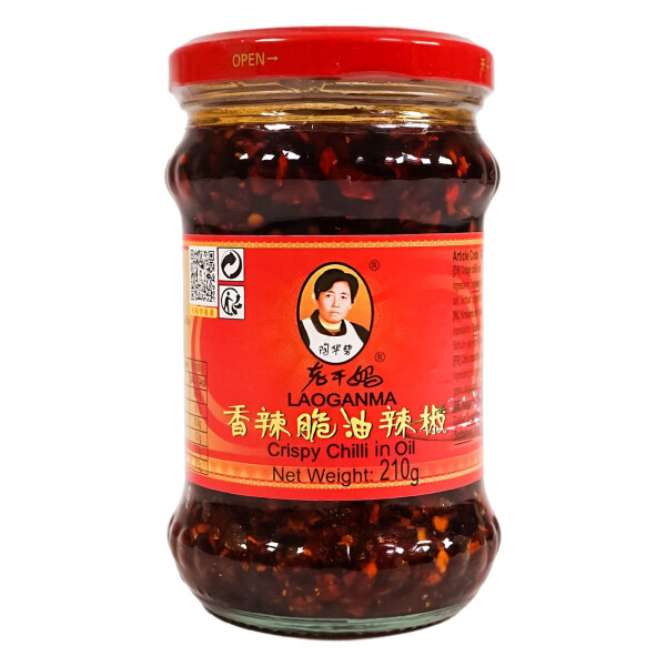 Crispy chili in oil 210g