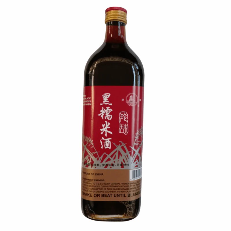 Chinesischer Klebreiswein schwarz 750ml