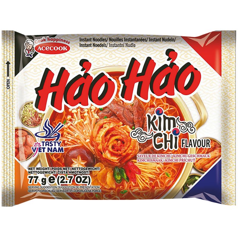 Haohao instant noodles kimchi 77g